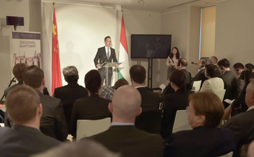 Budapesten rendezték meg a  KELETI NYITÁS POLITIKÁJA a kínai–magyar gazdasági kapcsolatok című szemináriumot